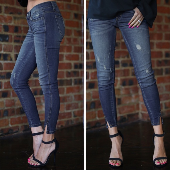 KanCan | Twist Hem Jeans - Picture 6 of 10
